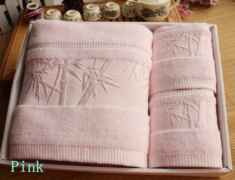 High quality bath towel set 100% bamboo fiber bath towel piece set